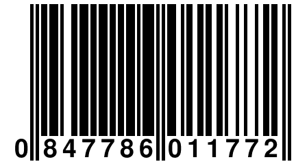 0 847786 011772