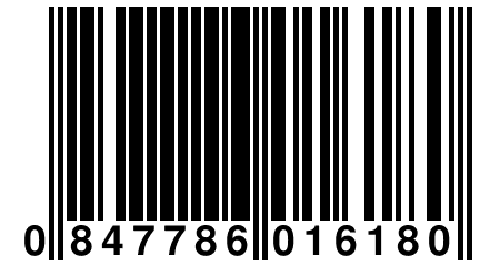 0 847786 016180