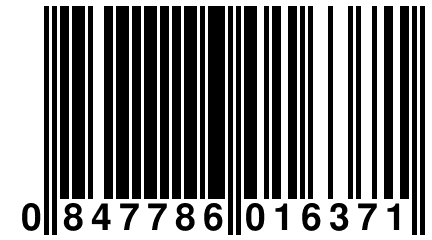 0 847786 016371