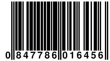 0 847786 016456