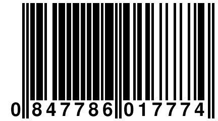 0 847786 017774