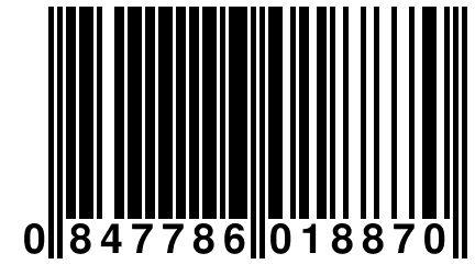 0 847786 018870