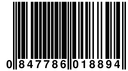 0 847786 018894