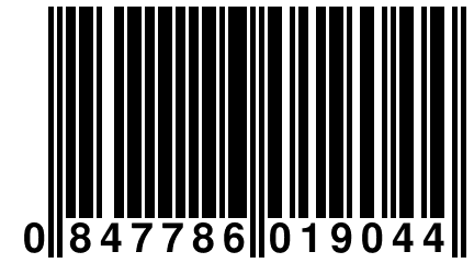 0 847786 019044