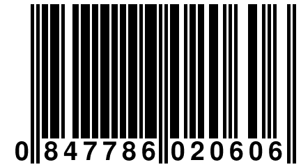 0 847786 020606