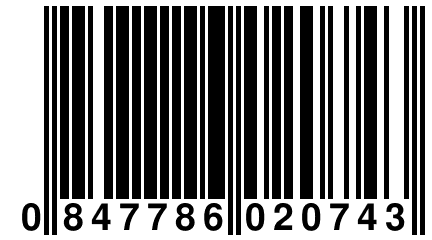 0 847786 020743