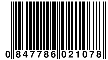 0 847786 021078