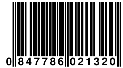 0 847786 021320