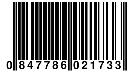 0 847786 021733