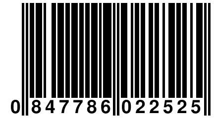 0 847786 022525