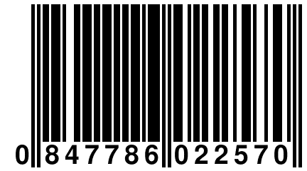 0 847786 022570