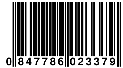 0 847786 023379