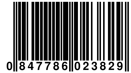 0 847786 023829