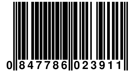 0 847786 023911