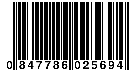 0 847786 025694