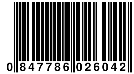 0 847786 026042