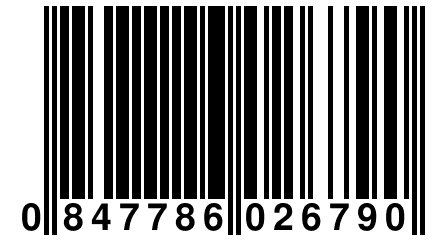 0 847786 026790