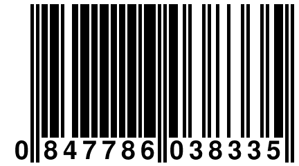 0 847786 038335