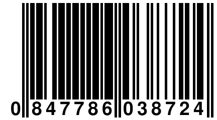 0 847786 038724