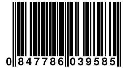 0 847786 039585