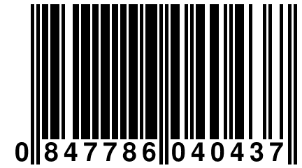 0 847786 040437