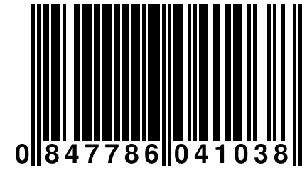 0 847786 041038