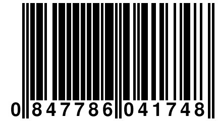 0 847786 041748