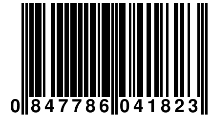 0 847786 041823