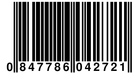 0 847786 042721