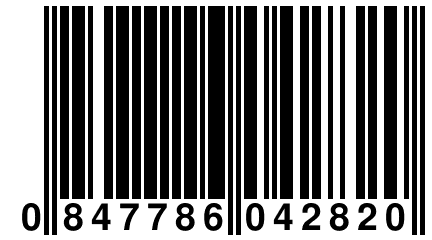 0 847786 042820