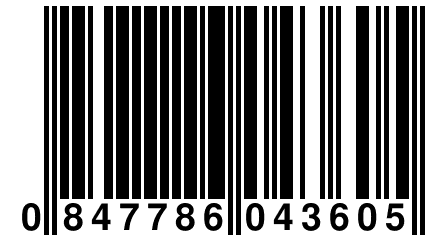 0 847786 043605