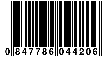 0 847786 044206