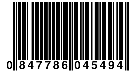 0 847786 045494