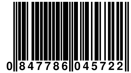 0 847786 045722