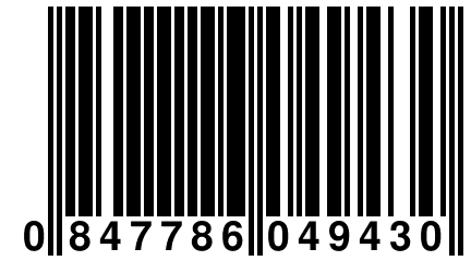 0 847786 049430