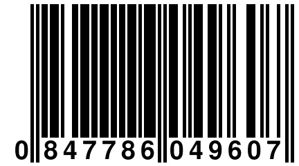 0 847786 049607