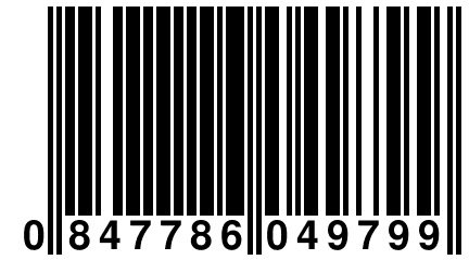 0 847786 049799