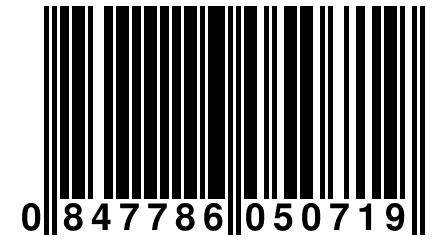 0 847786 050719