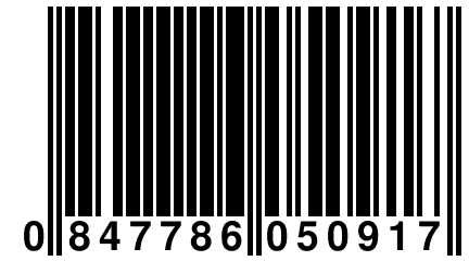 0 847786 050917