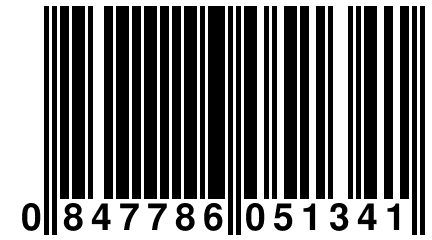 0 847786 051341