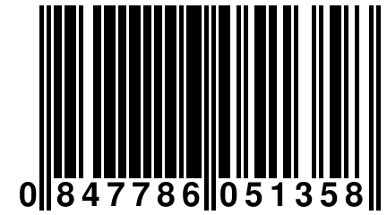 0 847786 051358