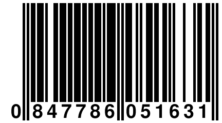 0 847786 051631