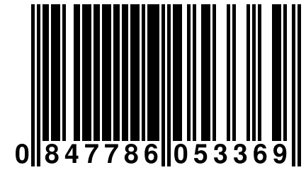 0 847786 053369