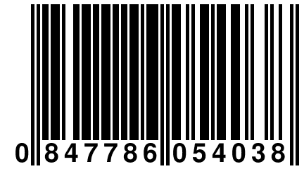 0 847786 054038