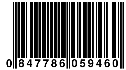 0 847786 059460