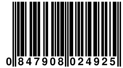 0 847908 024925