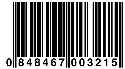 0 848467 003215