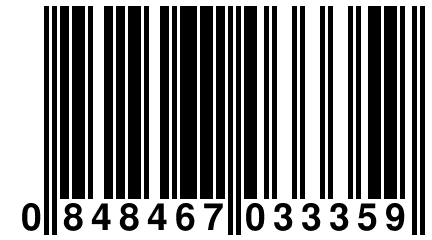 0 848467 033359