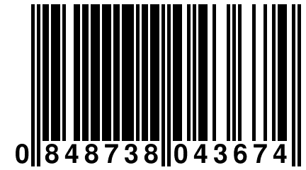 0 848738 043674