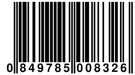 0 849785 008326
